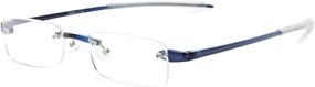 img 4 attached to Enhance Your Reading Experience with Readers.com Beau Reader Glasses: Unisex Plastic Rectangle Style