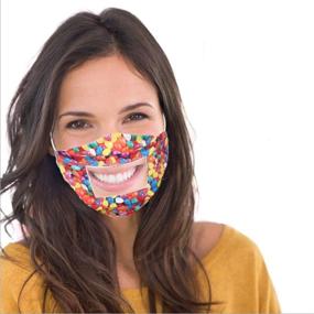 img 1 attached to 🙂 Keep Smiling with Earent Reusable Washable Expression Protection