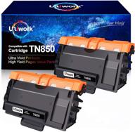 🖨️ uniwork compatible toner cartridge replacement for brother tn850 tn 850 tn-850 tn820 - compatible with laserjet hl-l6200dw hl-l6200dwt mfc-l5900dw mfc-l5700dw mfc-l6800dw hl-l5200dw printers - tray 2 - high yield - black logo