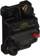 bussmann cb185-80 waterproof high amp flush mount type iii (3) circuit breaker: reliable 80 amp protection in 1 pack logo