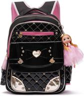 waterproof leather backpack princess bookbag backpacks for kids' backpacks logo