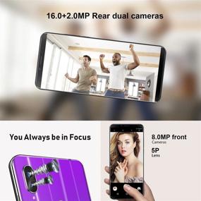 img 1 attached to 📱 CUBOT X19 Unlocked Android Phone 5.93" Display, 4G Dual SIM 4GB+64GB, Face ID, Fingerprint - Black