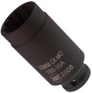 assenmacher specialty tools 100-30 a 30mm deep socket, 1/2 inch drive logo