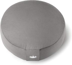 img 3 attached to 🧘 Lotuscrafts Meditation Cushion Round Lotus - Enhance Your Meditation Experience with Ultimate Comfort - 15 cm Height and Washable Organic Cotton Cover - Perfect Meditation Pillow