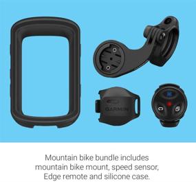 img 2 attached to 🚵 Garmin Edge 530 Mountain Bike Bundle: Высокопроизводительный GPS-велокомпьютер с картографией, динамическим мониторингом производительности, маршрутизацией по популярности, датчиком скорости и креплением для горного велосипеда