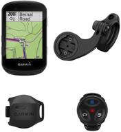 🚵 garmin edge 530 mountain bike bundle: высокопроизводительный gps-велокомпьютер с картографией, динамическим мониторингом производительности, маршрутизацией по популярности, датчиком скорости и креплением для горного велосипеда логотип