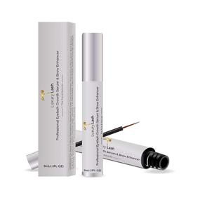 img 4 attached to 💫 Luxurious Lashes and EyeBrows - Eyelash Growth Booster & Brow Serum: Gentle, Natural Peptides for Lengthy, Voluminous Lashes and Eyebrows! Dermatologist-Approved, Animal-Friendly & Hypoallergenic.