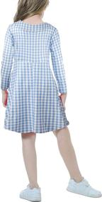 img 3 attached to Sleeveless Dresses for Girls aged 6-7 Years - Miss Bei Girls' Clothing Collection