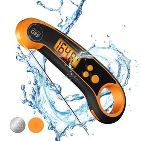 img 4 attached to Bennra Instant Waterproof Thermometer Include