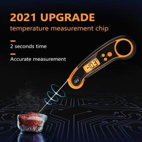 img 3 attached to Bennra Instant Waterproof Thermometer Include