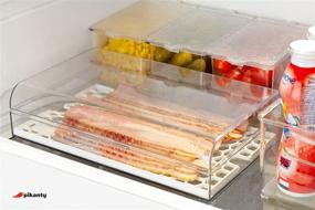 img 1 attached to 🧊 PIKANTY American-designed Refrigerator Container: Attractive Storage Solution+