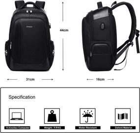 img 1 attached to 🎒 Xnuoyo Lightweight Schoolbag: Versatile, Water Resistant Backpack for Students