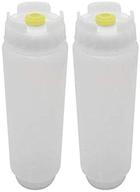 🧴 fifo 16 squeeze bottle 2 pack: efficient dispensing solution for condiments and sauces logo