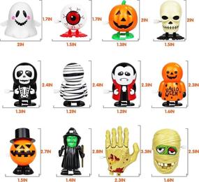 img 3 attached to 🎃 COKOKA Halloween Clockwork Preschool Classroom: Spooky Learning Fun for Little Ones