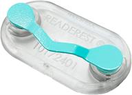 secure your eyeglasses in style with readerest magnetic eyeglass holder - turquoise логотип