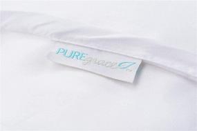 img 1 attached to Eucalyptus Toddler Pillowcase PUREgrace Hypoallergenic