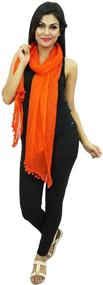 img 2 attached to Модный аксессуар для шифоновых шарфов Dupatta