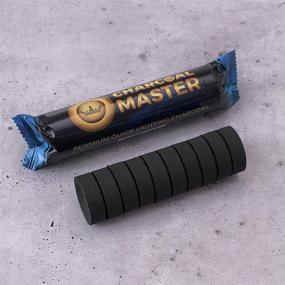 img 3 attached to 🪔 Charcoal Tablets for Incense - Quick-Light Coal Disks - 33mm Rolls - Pack of 100 Coal Briquettes - Slow Burn & Instant Lighting