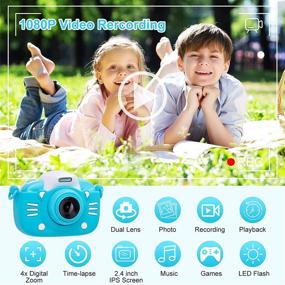 img 3 attached to 📷 Digital Camera for Toddlers - Children's Camcorder