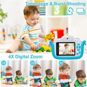 img 1 attached to 📷 Digital Camera for Toddlers - Children's Camcorder