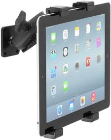 img 4 attached to 📲 iBOLT TabDock AMPs - Heavy Duty Drill Base Mount for 7"-10" Tablets: Ideal for Cars, Desks, Countertops in Commercial Vehicles, Trucks, Homes, Schools, and Businesses