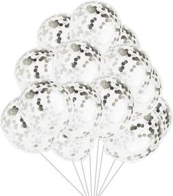 img 4 attached to Confetti Balloons Wedding Decoration Supplies