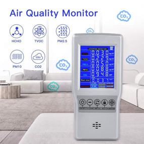 img 2 attached to BIAOLING Advanced Formaldehyde Analyzer: A Versatile Solution for Recording, Testing, Measuring, and Inspecting Air Quality and Airflow