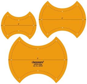 img 1 attached to Set of 3 Pcs - Core Quilting Shape Scale Template Patchwork