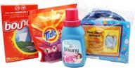 🧺 complete dorm room laundry kit: tide laundry detergent pods, downy softener, dryer sheets & bonus hamper logo