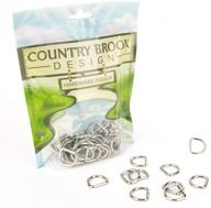 🔗 country brook design - 25 pack of 5/8 inch welded d-rings logo