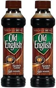 img 2 attached to 🪑 Pair of Two (2) Dark Wood Furniture Polish and Scratch Cover, 8 oz - Old English