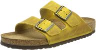 👞 birkenstock men's ochre sandal mules & clogs, size 7 - men's shoes logo