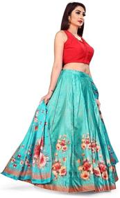 img 2 attached to Readymade Lehenga Stitch Traditional Digital Women's Clothing for Dresses