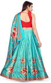 img 1 attached to Readymade Lehenga Stitch Traditional Digital Women's Clothing for Dresses