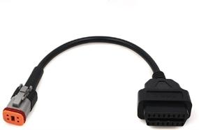 img 4 attached to Motorcycle 4Pin Diagnostic Motorbike Compatible Programming
