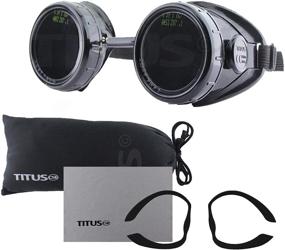 img 4 attached to Titus Industrial Quality Welding Goggles: Enhanced Eye Protection for Welders