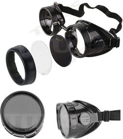 img 1 attached to Titus Industrial Quality Welding Goggles: Enhanced Eye Protection for Welders