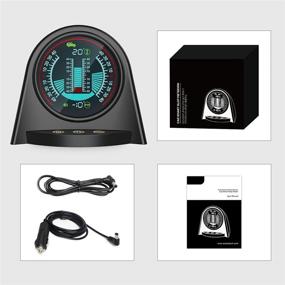 img 3 attached to Digital Inclinometer Indicator Automotive Off Road