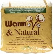 🛌 warm & natural queen size 90"x108" cotton batting by warm company - item #2341 logo
