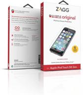 📱 invisibleshield screen protector for apple ipod touch 5g by zagg logo