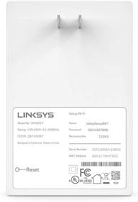 img 2 attached to 🔌 Enhance Your Velop System's Coverage & Speed with Linksys Velop Whole Home WiFi Intelligent Mesh System Wall Plug-in (Renewed)