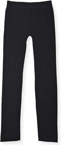 img 1 attached to Star Ride Girls 4-Pack Stretch Leggings: Cozy Fleece Lined Fashion Tights for Comfortable Kids Clothes