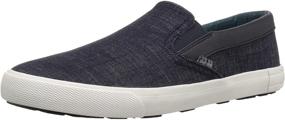 img 4 attached to 👞 Stylish Navy Slip-On Men's Loafers: Ben Sherman Pete Slip Shoes – Comfort Meets Fashion