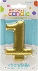 img 1 attached to Amscan Birthday Glitter Childrens Metallic