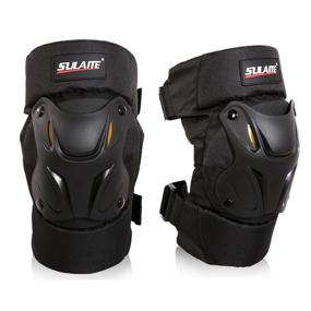 img 4 attached to 🛡️ GuTe Knee Pads Guard Gear: Optimal Protection for Motorcycle, Mountain Biking, and Bicycle Riding - 1 Pair