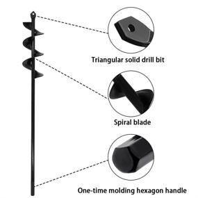 img 2 attached to 🌱 6X16 5-Inch Spiral Garden Planter for Efficient Planting