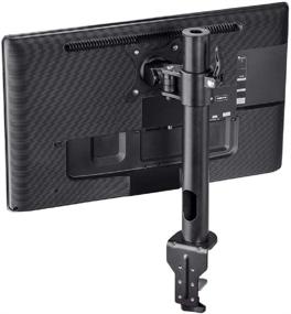 img 3 attached to Optimized Single Monitor Desk Mount - Monoprice Essential (116243)