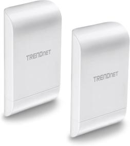img 4 attached to 🌐 TRENDnet Outdoor Wireless N300 PoE Point-to-Point Bridge Bundle, TEW-740APBO2K, 2 x Pre-configured Access Points, IPX6 Rated Housing, Built-in 10 dBi Antennas (White)
