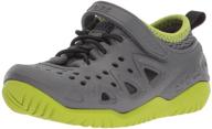 👟 кроссовки crocs swiftwater easy-on shoe sneaker: идеальная обувь для детей-унисекса для максимального комфорта без усилий. логотип