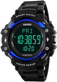 img 3 attached to ⌚ Женские наружные многофункциональные шагомеры с монитором и хронографом